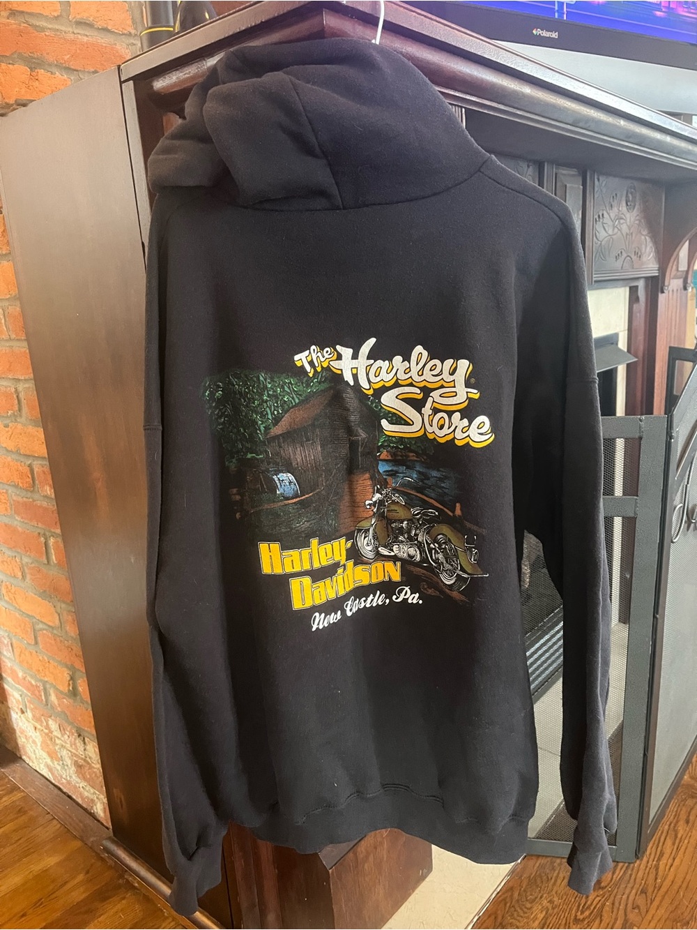 Harley-Davidson Black Hoodie The Harley Store New Castle, Pa